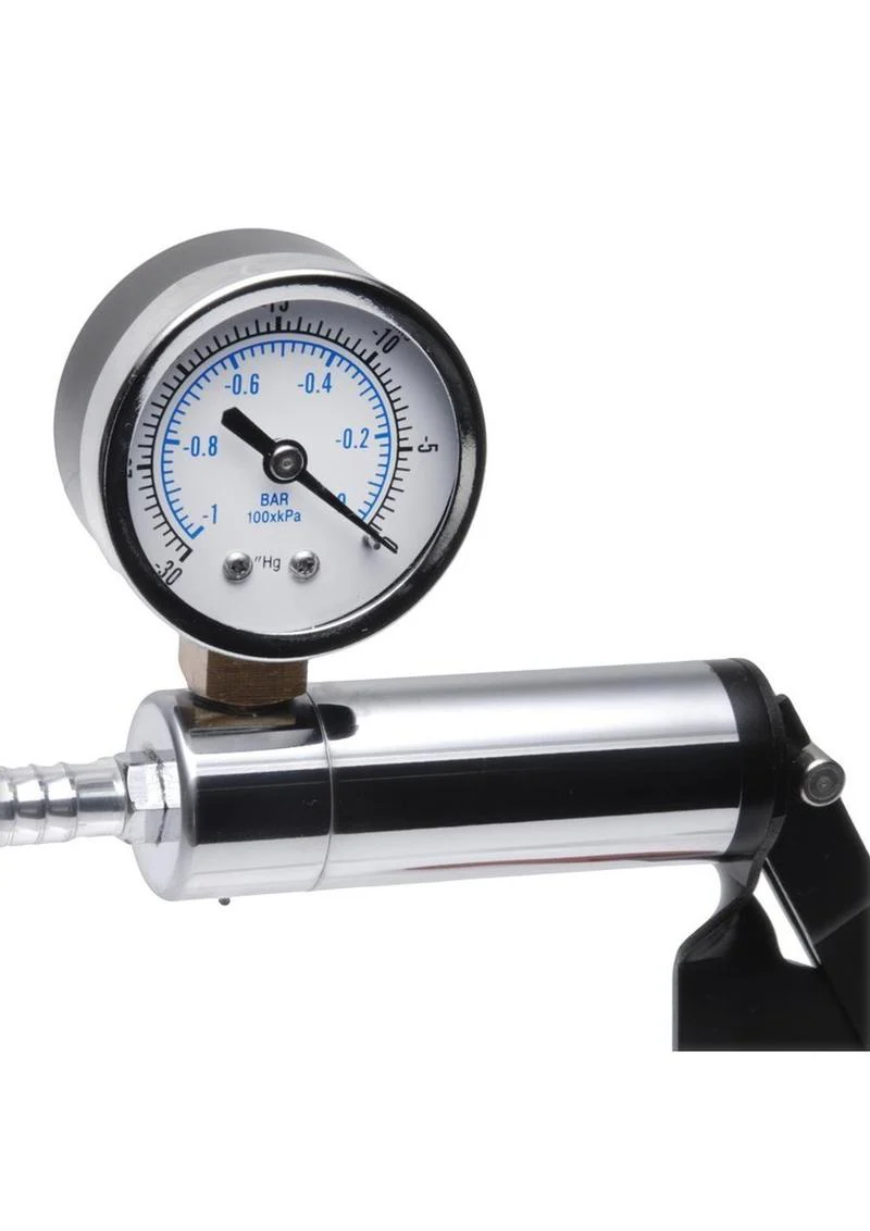Size Matters Primo Deluxe Steel Handle Penis Pump - Image 2