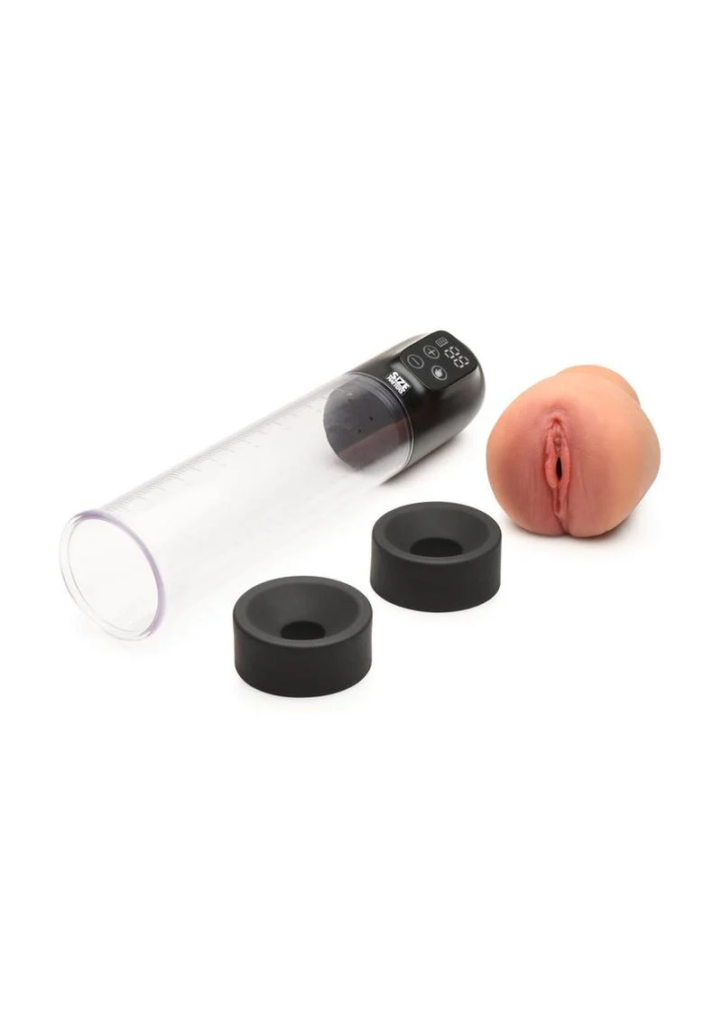 Size Matters Rechargeable Sucking Penis Pump - Image 3