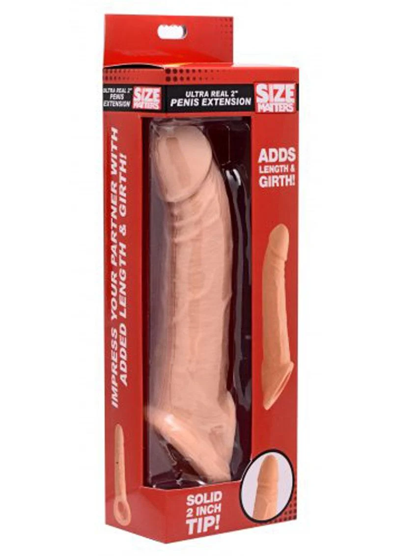 Size Matters Ultra Real Penis Extension Sleeve - Image 4