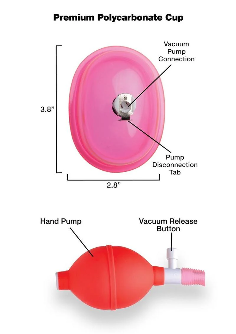 Size Matters Vaginal Pump with 3.8in Small Cup - Image 3