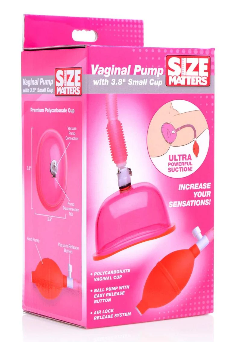 Size Matters Vaginal Pump with 3.8in Small Cup - Image 4