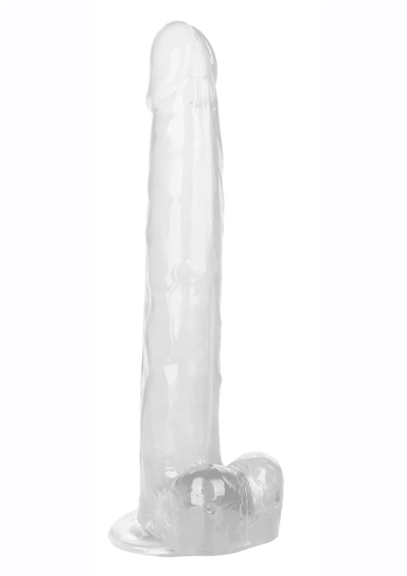 Size Queen 12" Dildo with Balls by CalExotics - Image 5