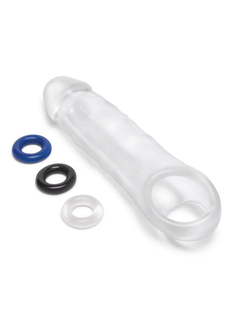 Size Up Girthy Clear View Penis Extender - Image 2