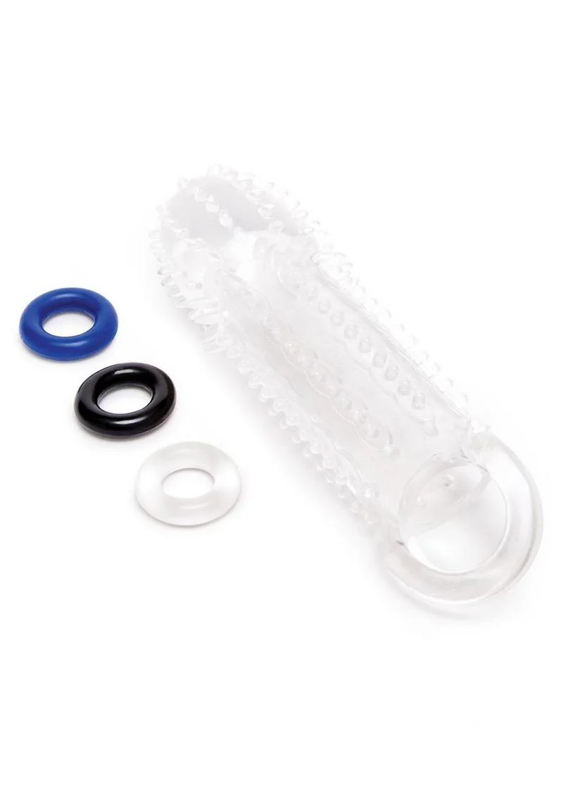 SIZE UP See-Thru Stretch Penis Extender - Image 2