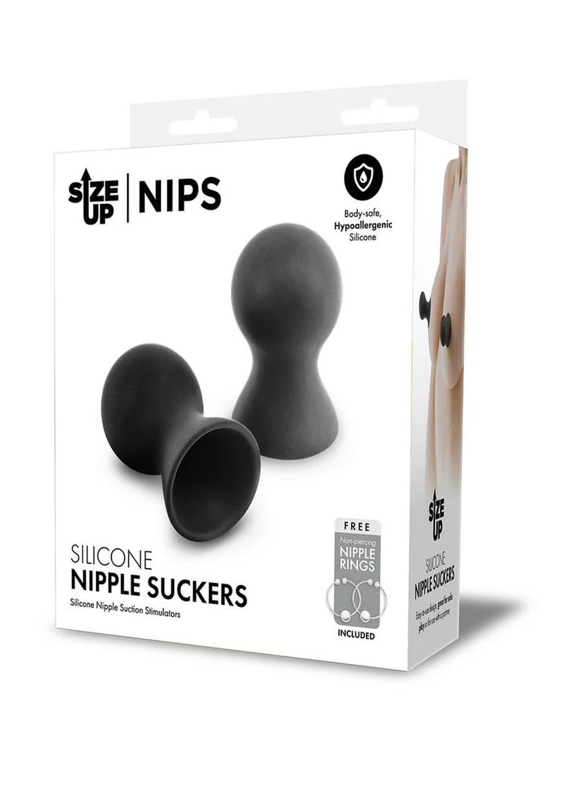 Size Up Silicone Nipple Suckers with Free Nipple Rings - Image 3