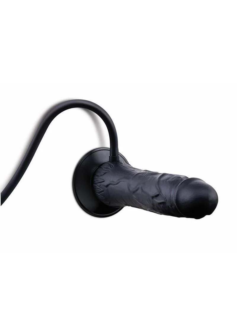 Size Up Silicone Ripple Inflatable Dildo - Image 2