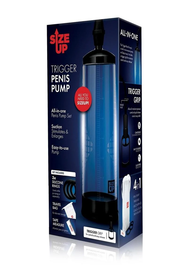 Size Up Trigger easy use Penis suction Pump - Image 3