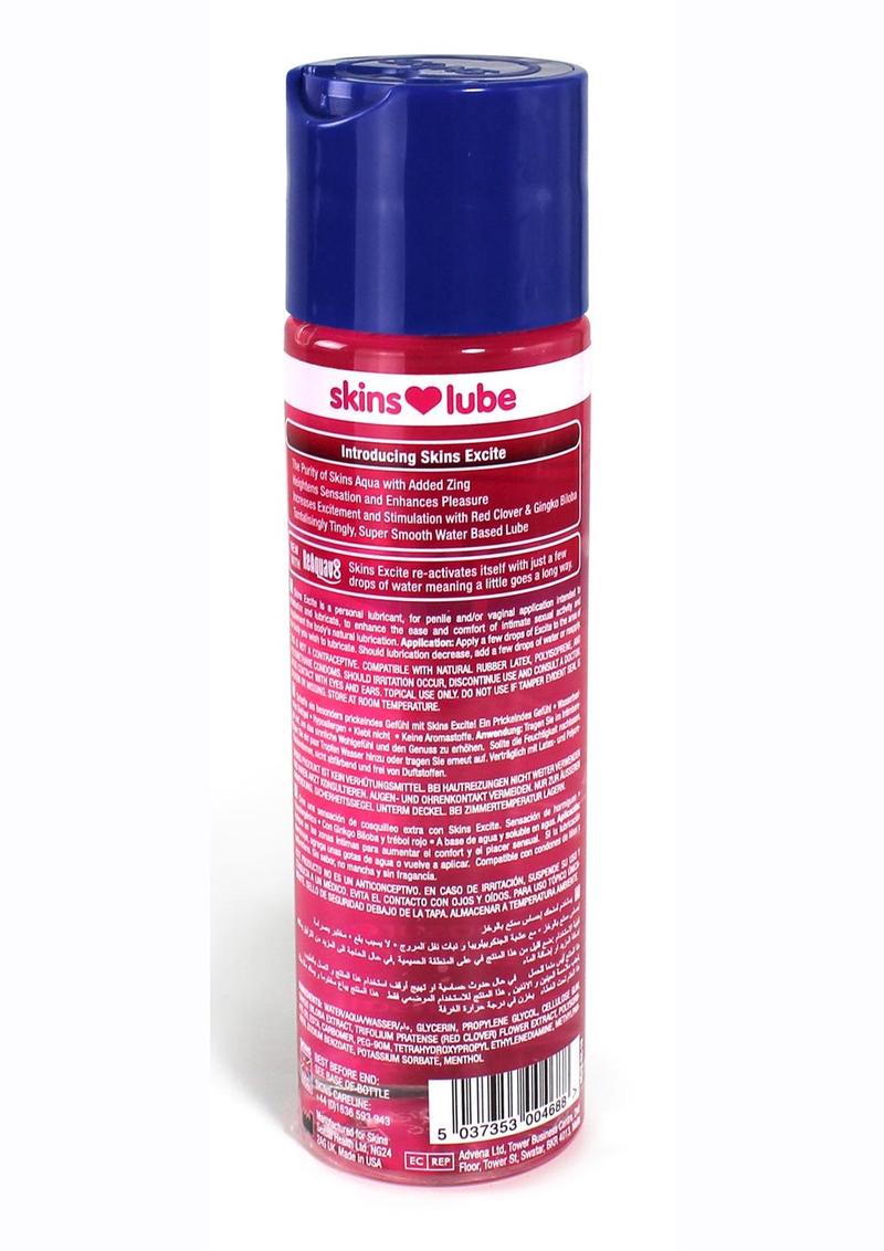 Skins Excite Tingling Water Based Lubricant - Image 2