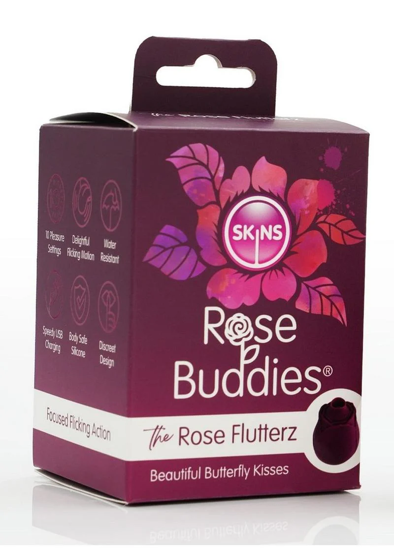 Skins Rose Buddies Flutterz Clitoral Vibrator - Image 3