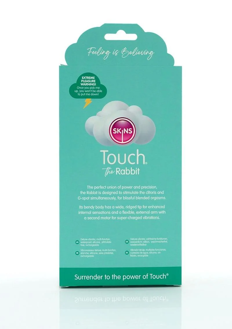 Skins Touch Teal Sensation Rabbit Vibrator - Image 2