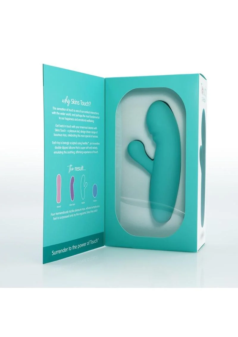 Skins Touch Teal Sensation Rabbit Vibrator - Image 3