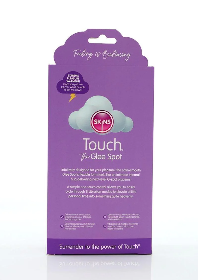 SKINS Touch The Glee Spot Supple Soft Feel G-Spot Vibrator - Image 3