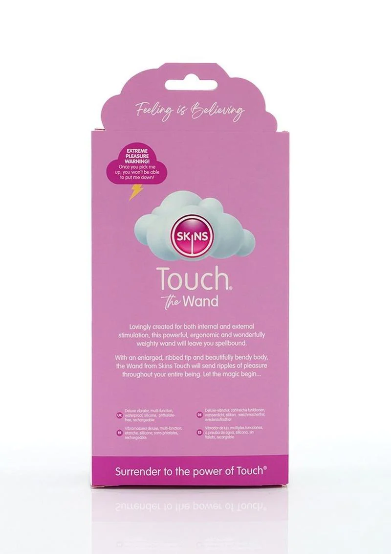 Skins Touch the Wand Rechargeable Silicone Vibrator - Image 4