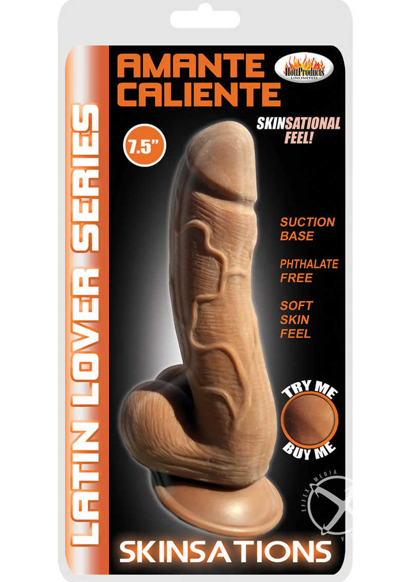 Skinsations Amante Caliente Realistic Dildo with Suction Base - Image 2