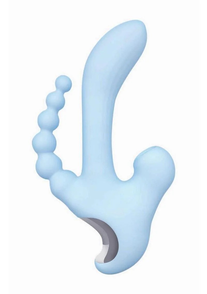 SKY Cirrus Three-Way Rechargeable Silicone Vibrator - Image 2