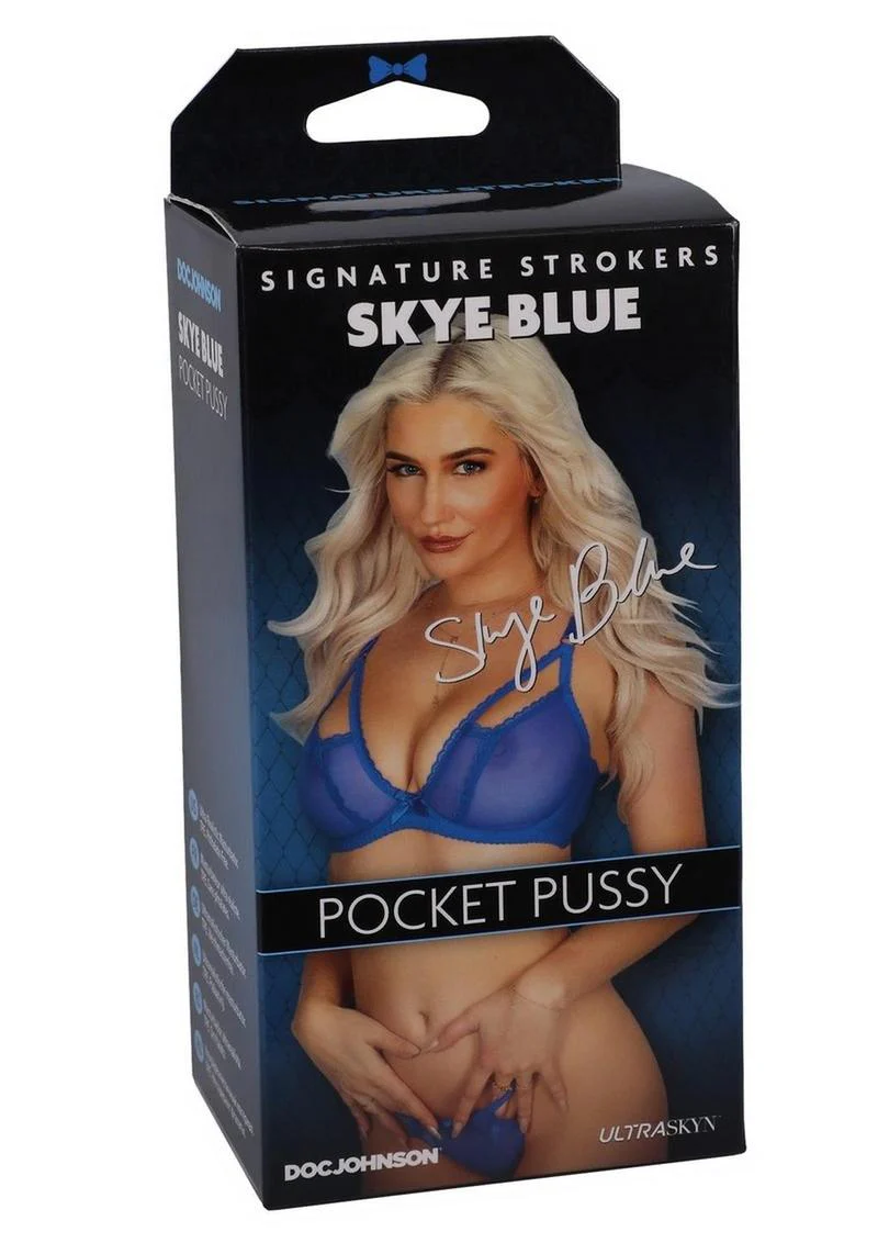 Skye Blue Pocket Pussy by Doc Johnson - Image 4