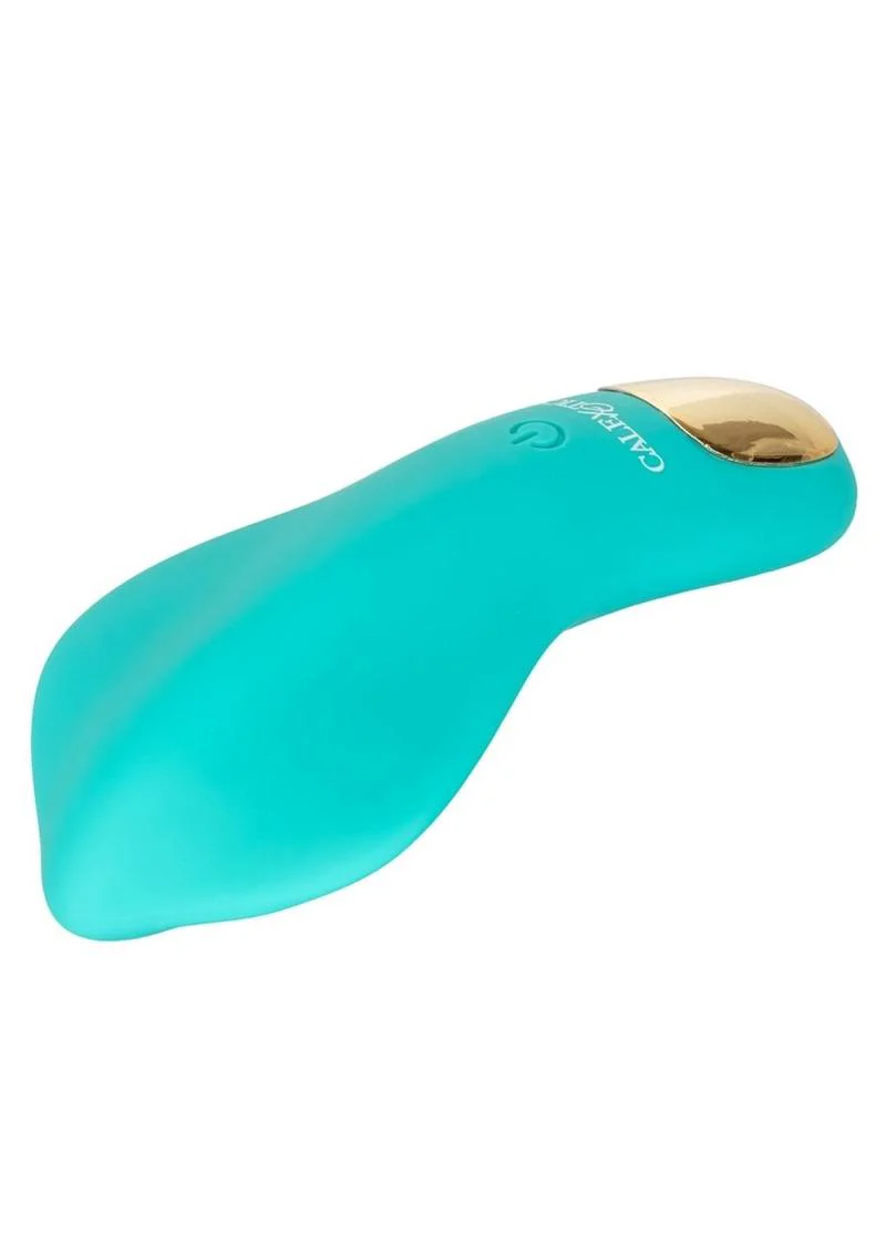 Slay Pleaser Silicone Rechargeable Massager Aqua Green - Image 2
