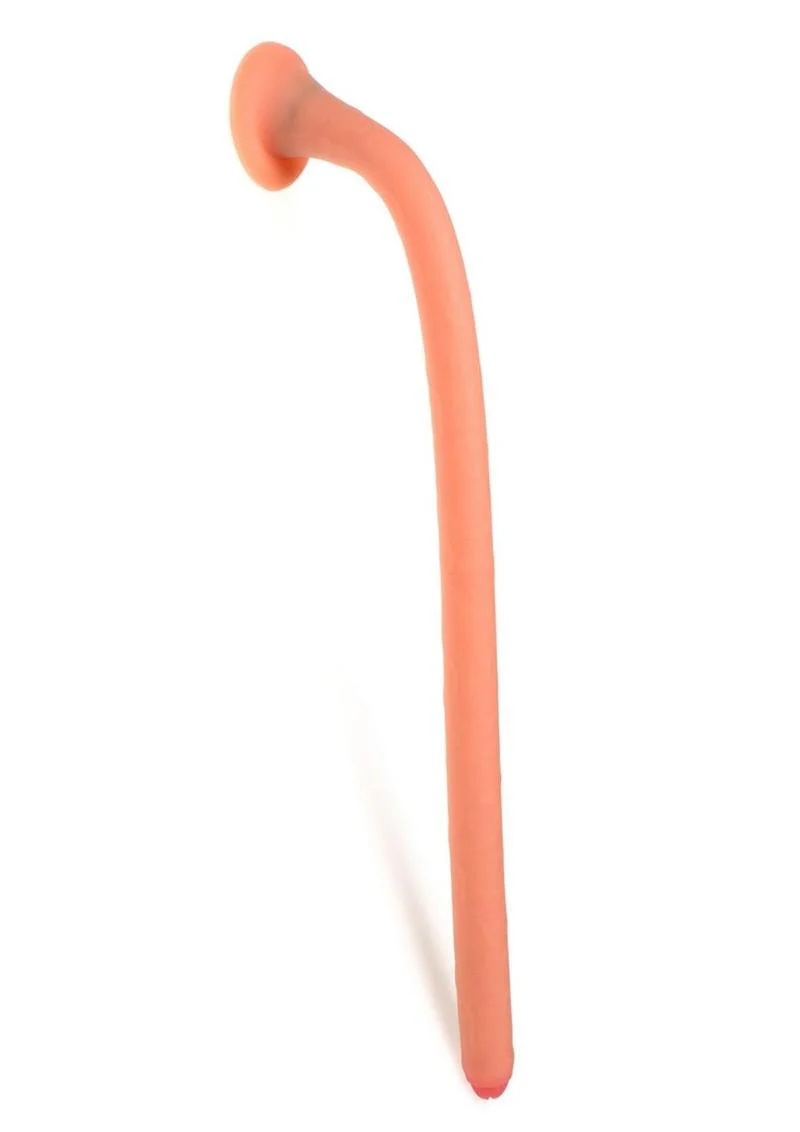 Slim Silicone Enema Hose Perfect for Size Play and Comfort - Image 5