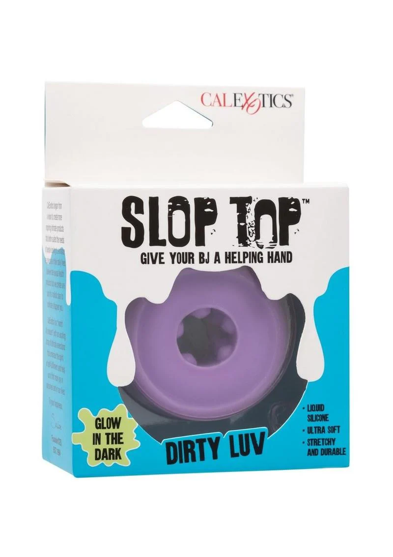Slop Top Dirty Luv Glow in the Dark Silicone Stroker - Image 4