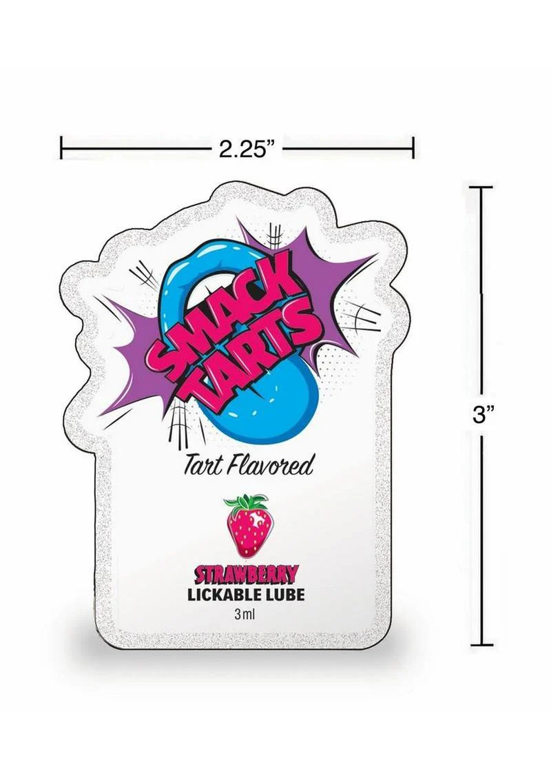 Smack Tarts Strawberry Lickable Lube - Image 2