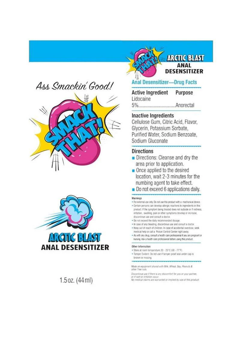 Smack That Arctic Blast Anal Desensitizer Cream - Image 3