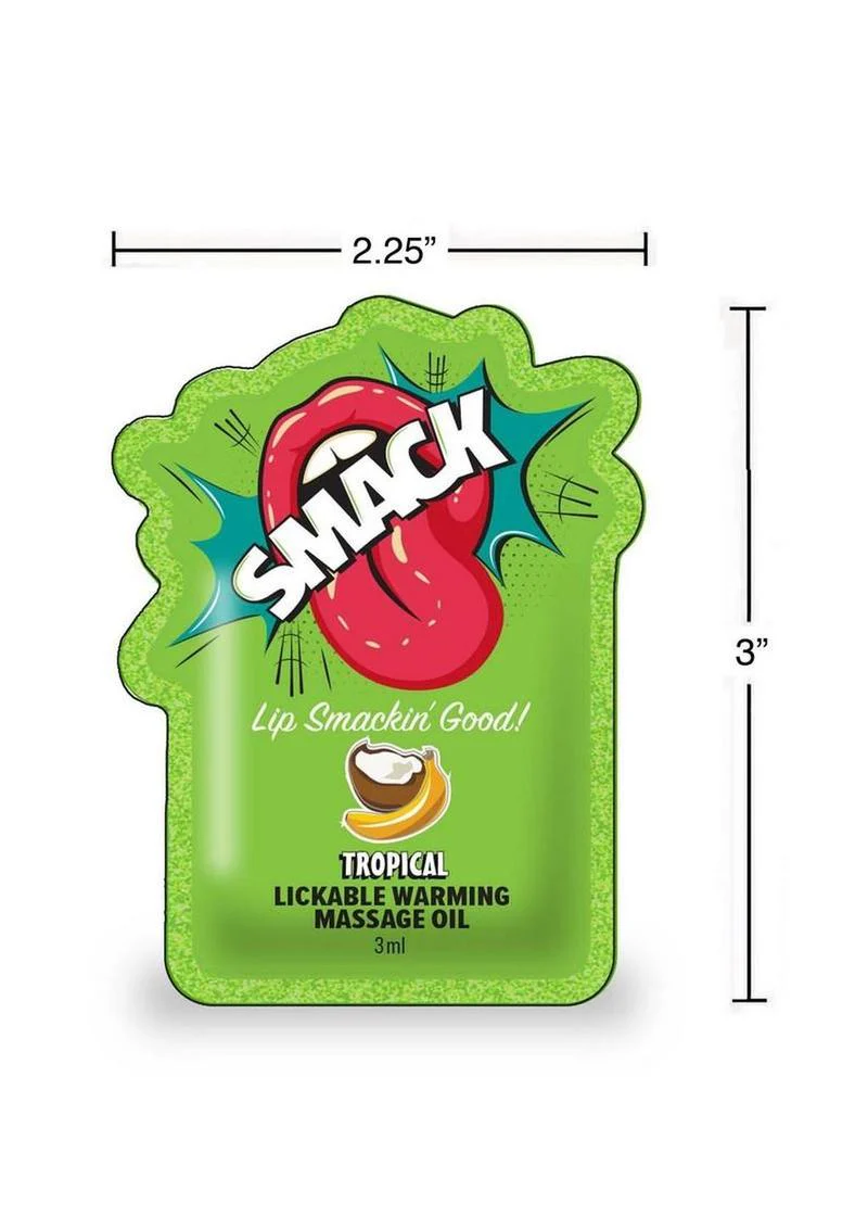 Smack Tropical Lickable Massage Oil - Image 2