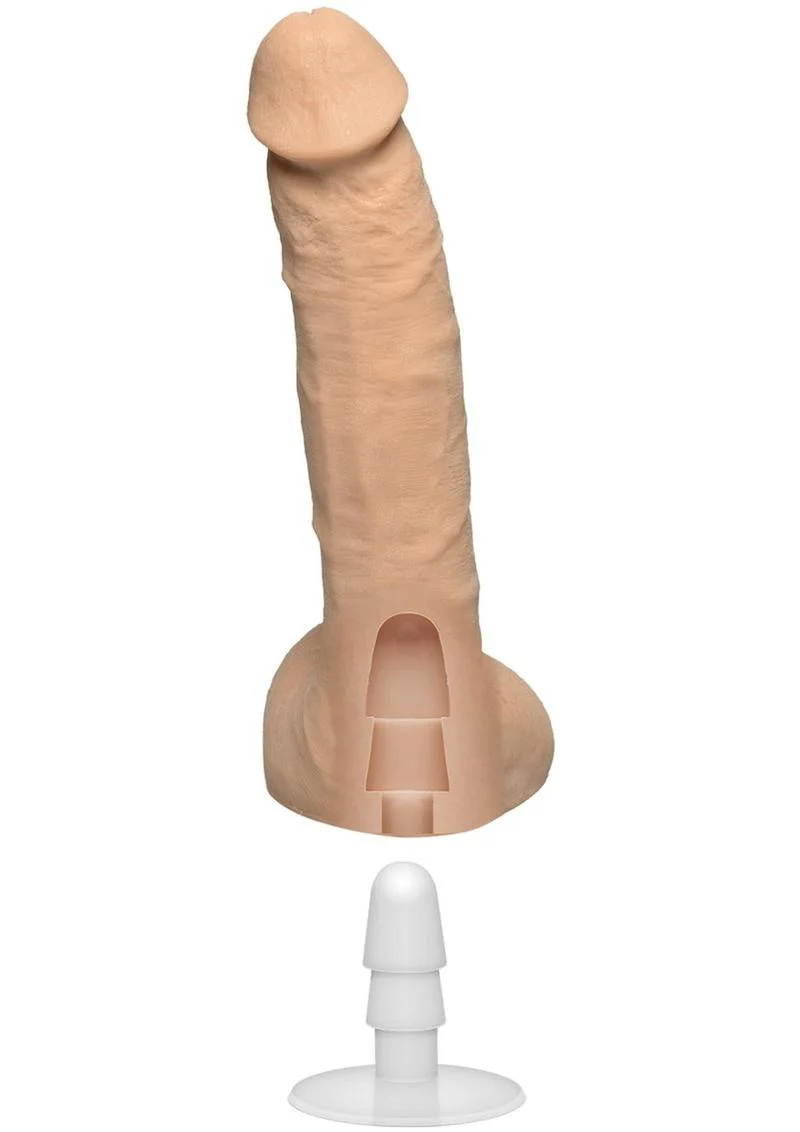 Small Hands Dual Density ULTRASKYN Dildo with Removable Suction Cup - Image 2