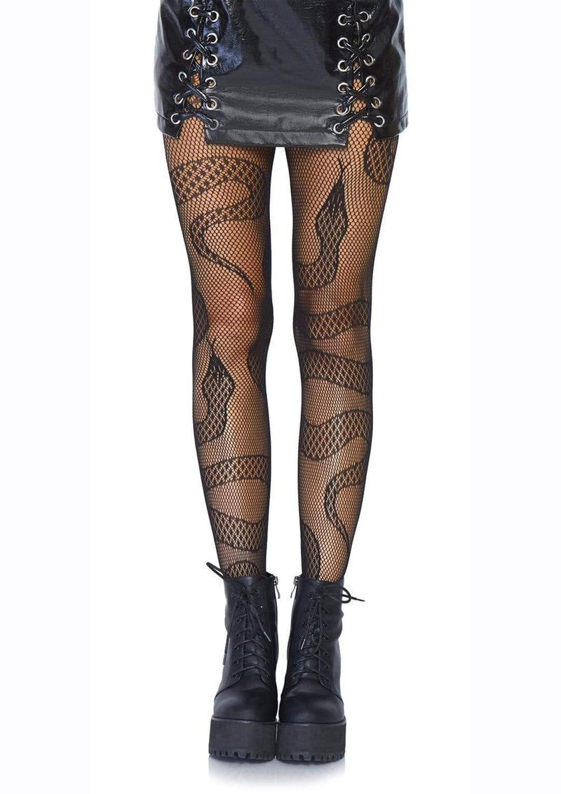 Snake Net Tights - Image 4