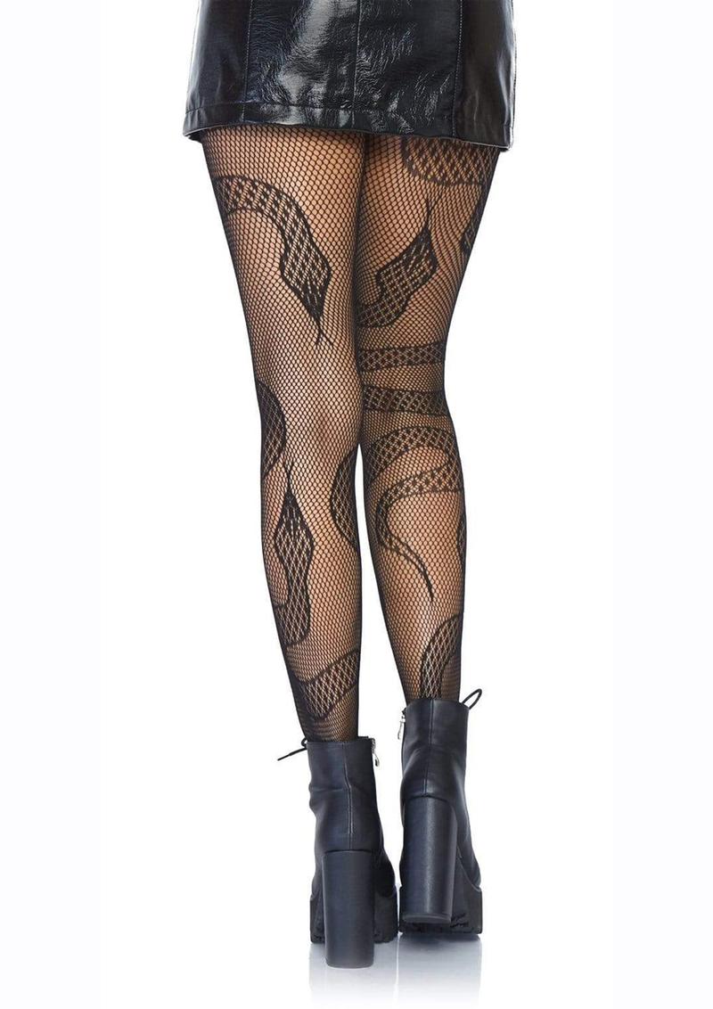 Snake Net Tights - Image 5