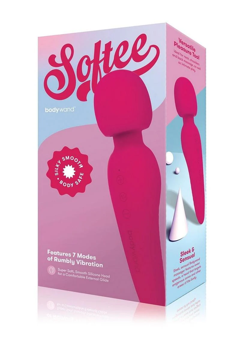 Softee Silky Silicone Wand Rechargeable Mode Massager - Image 3