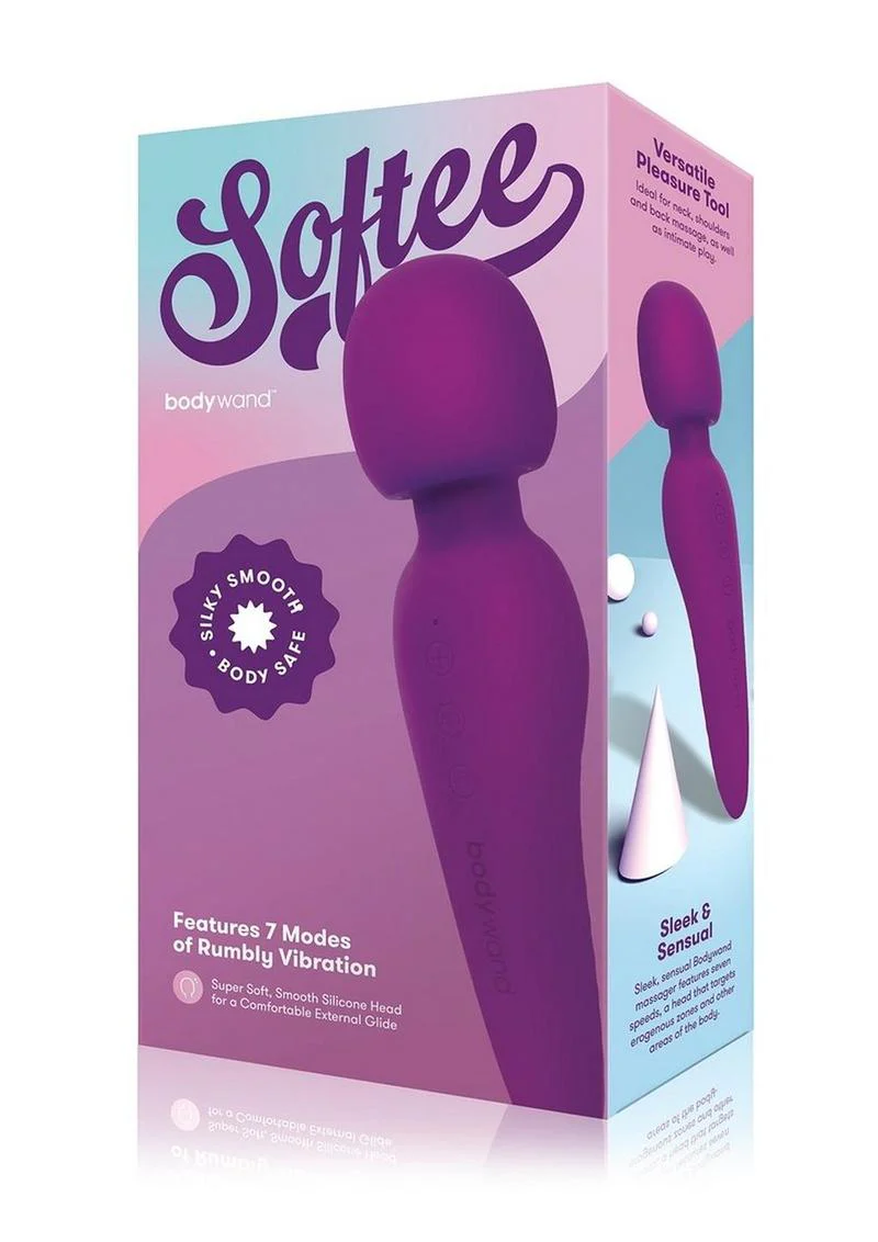 Softee Silky Silicone Wand Rechargeable Mode Massager - Image 4