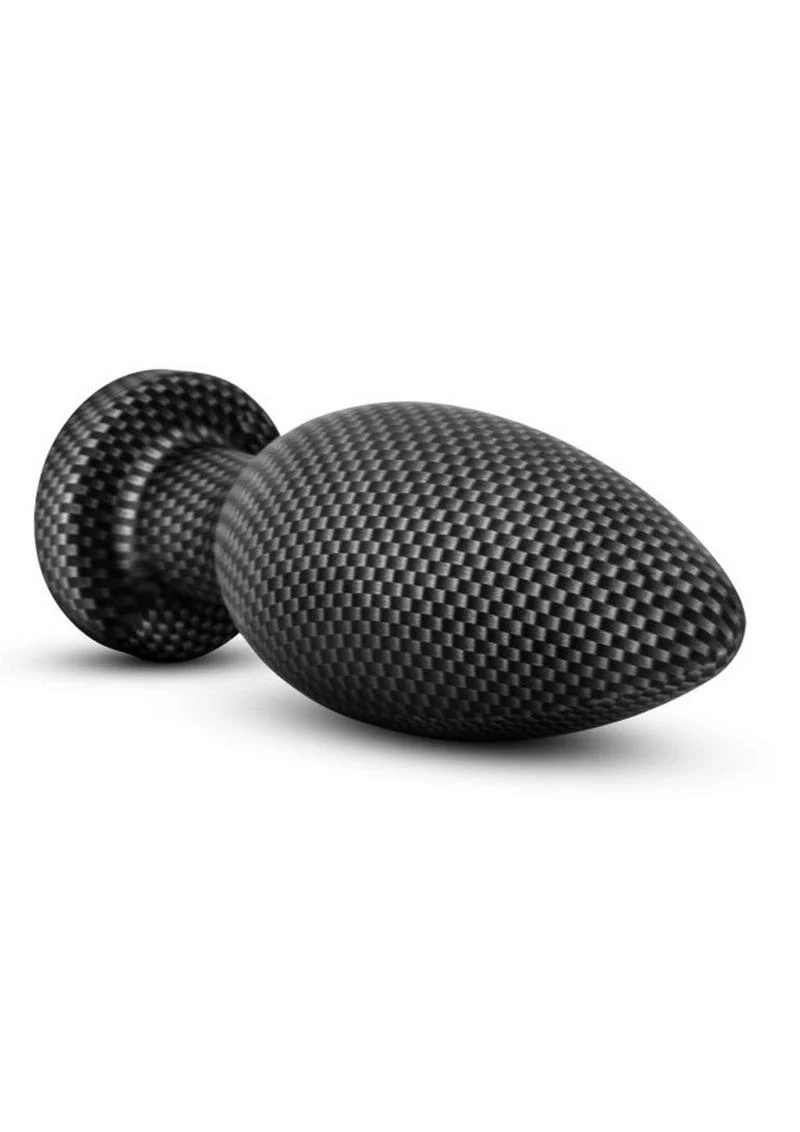 Spark Silicone Butt Plug Medium Carbon Fiber - Image 2