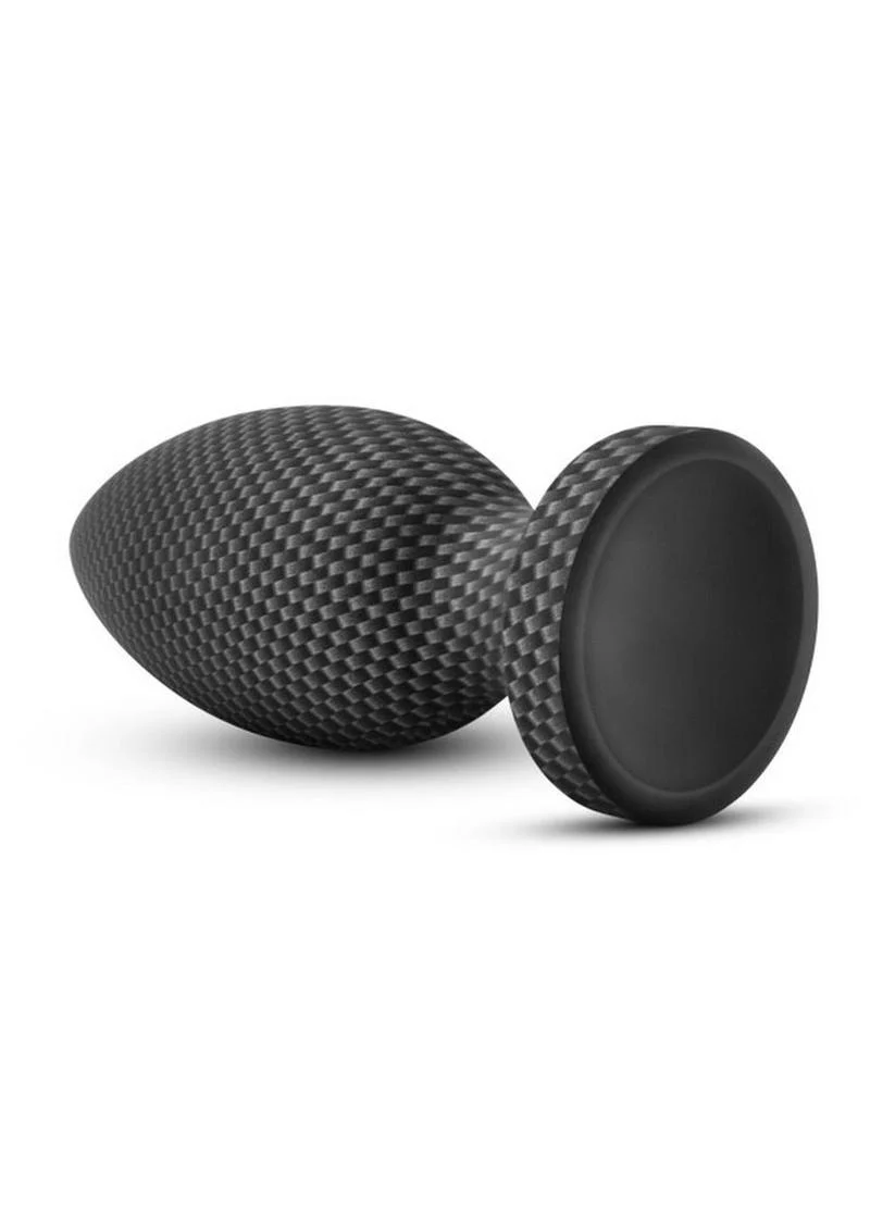 Spark Silicone Butt Plug Medium Carbon Fiber - Image 3