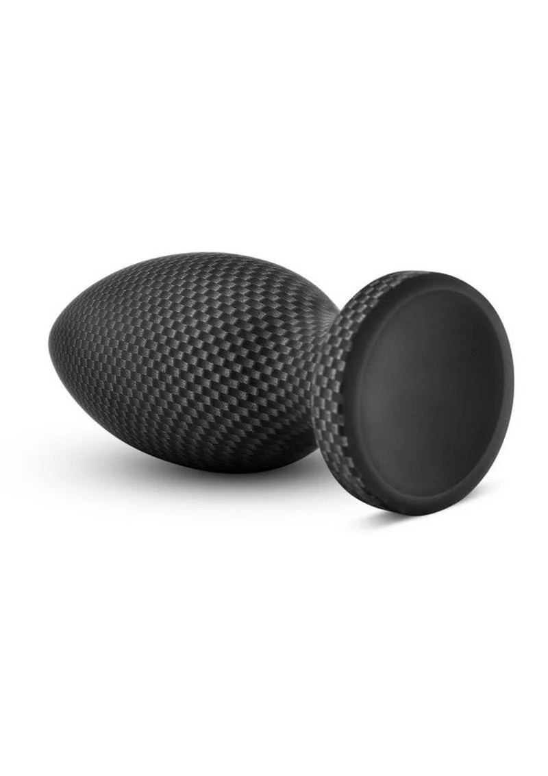 Spark Silicone Butt Plug Small Carbon Fiber - Image 3