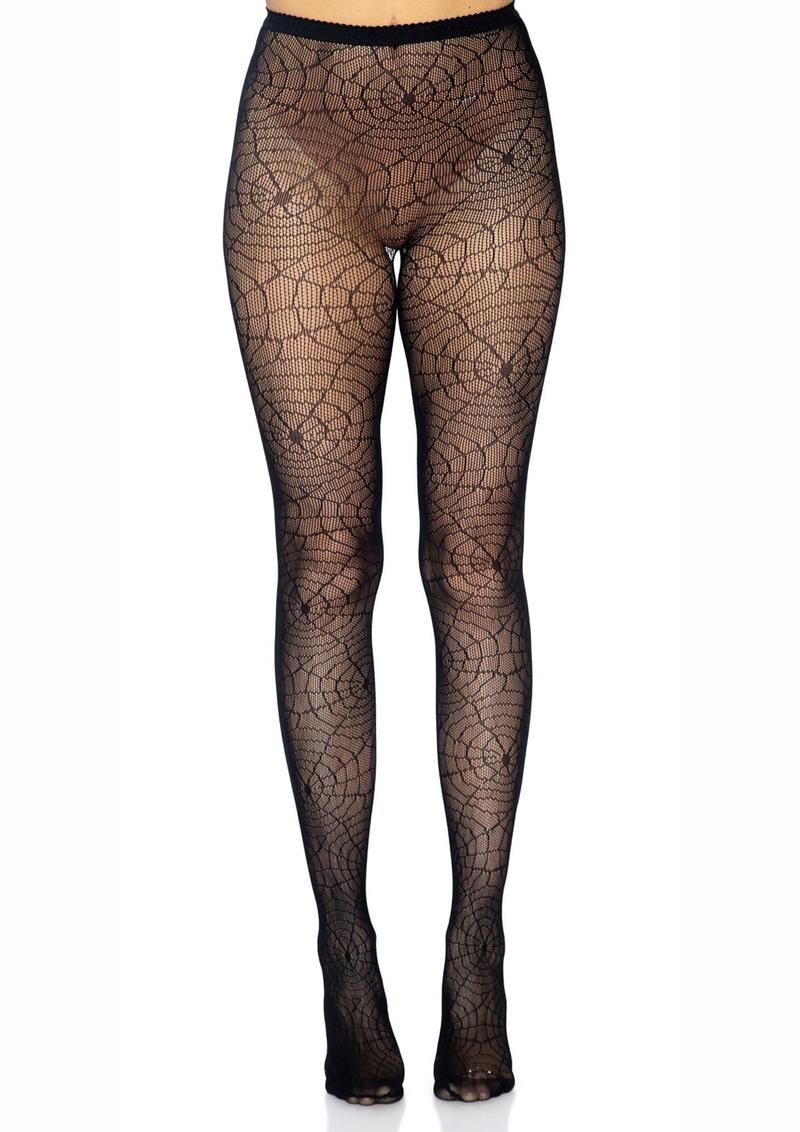 Spider Lace Pantyhose - Image 4