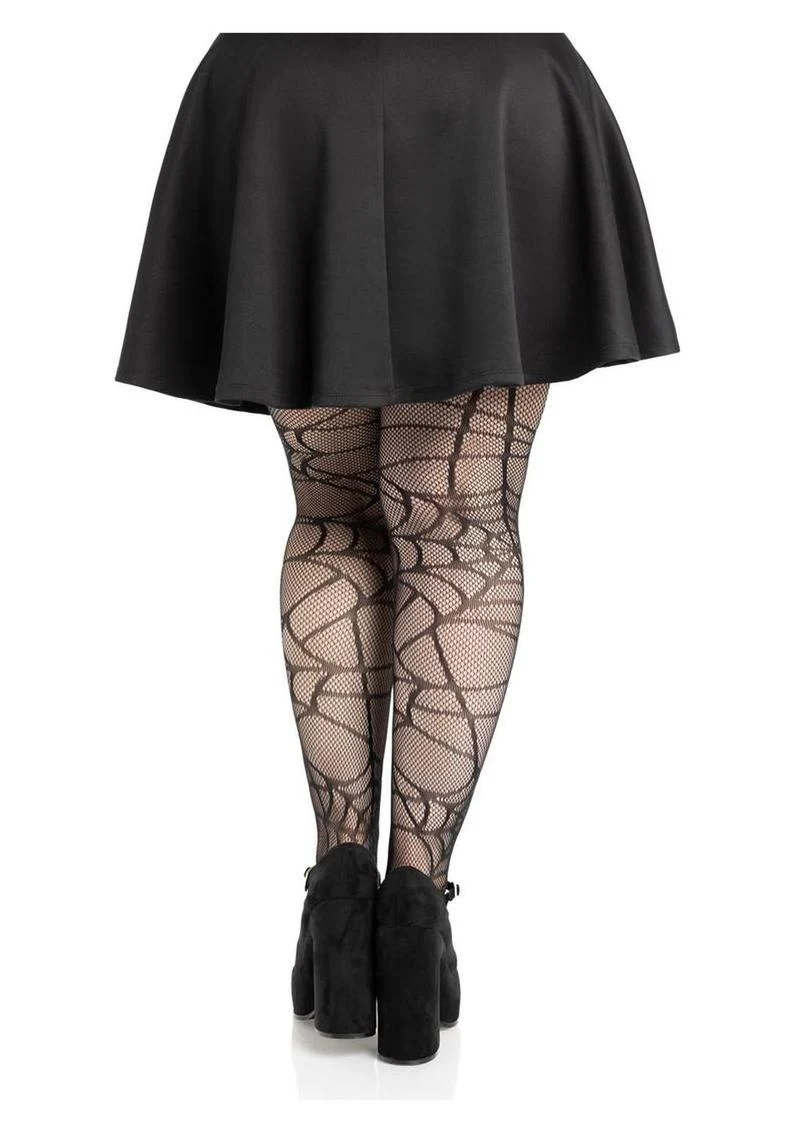 Spiderweb Net Tights - Image 2