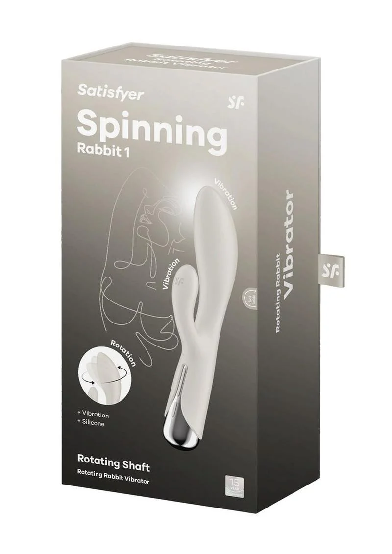 Spinning Rabbit  Satisfyer Silicone Rabbit Vibrator - Image 10