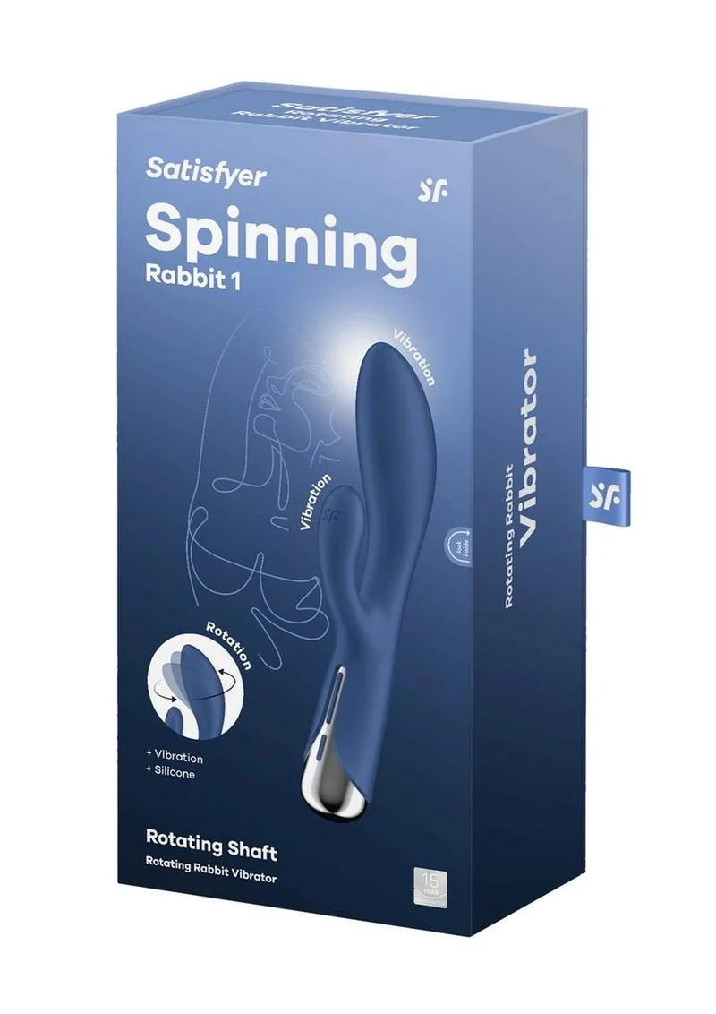Spinning Rabbit  Satisfyer Silicone Rabbit Vibrator - Image 12