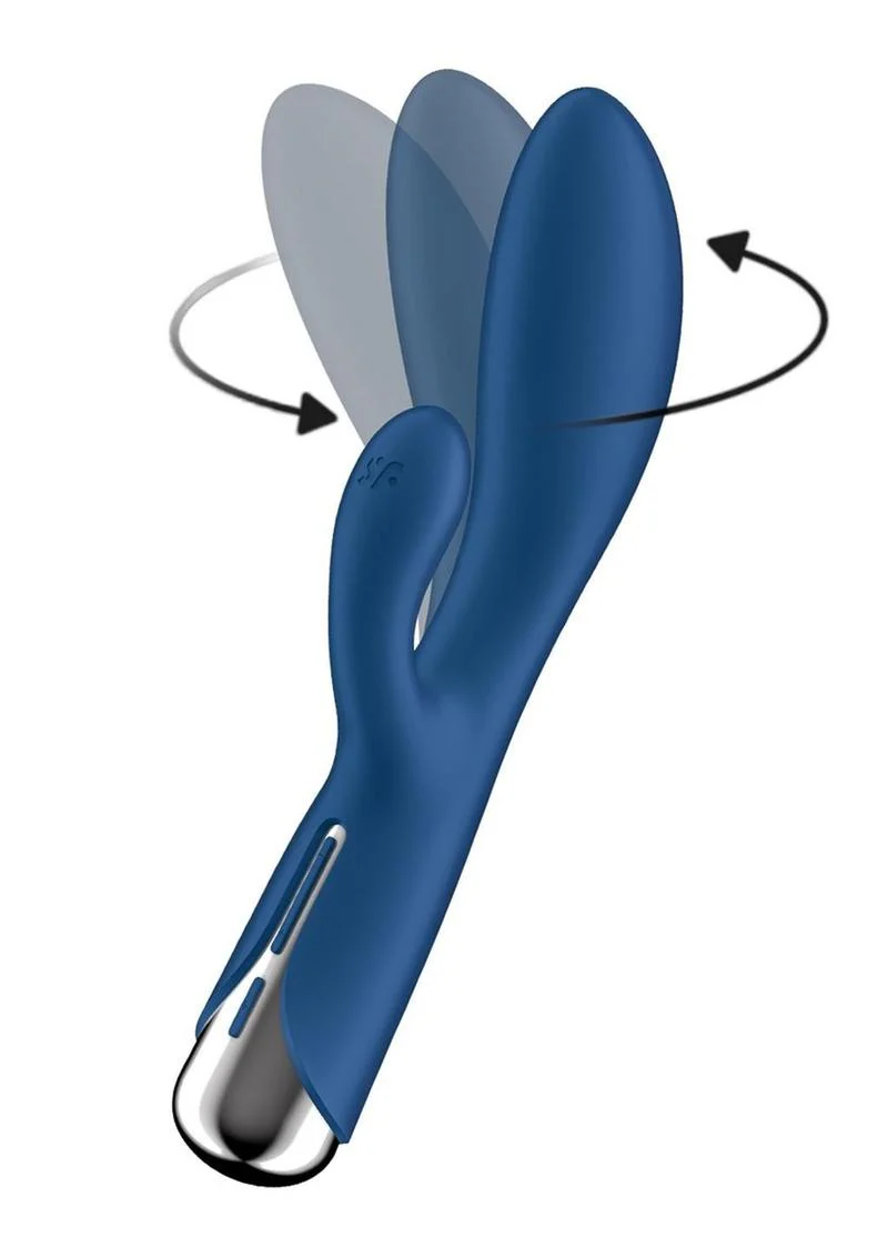 Spinning Rabbit  Satisfyer Silicone Rabbit Vibrator - Image 6