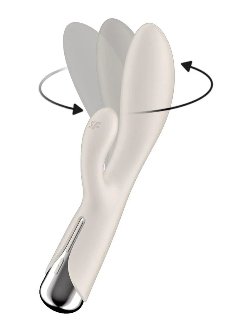Spinning Rabbit  Satisfyer Silicone Rabbit Vibrator - Image 9