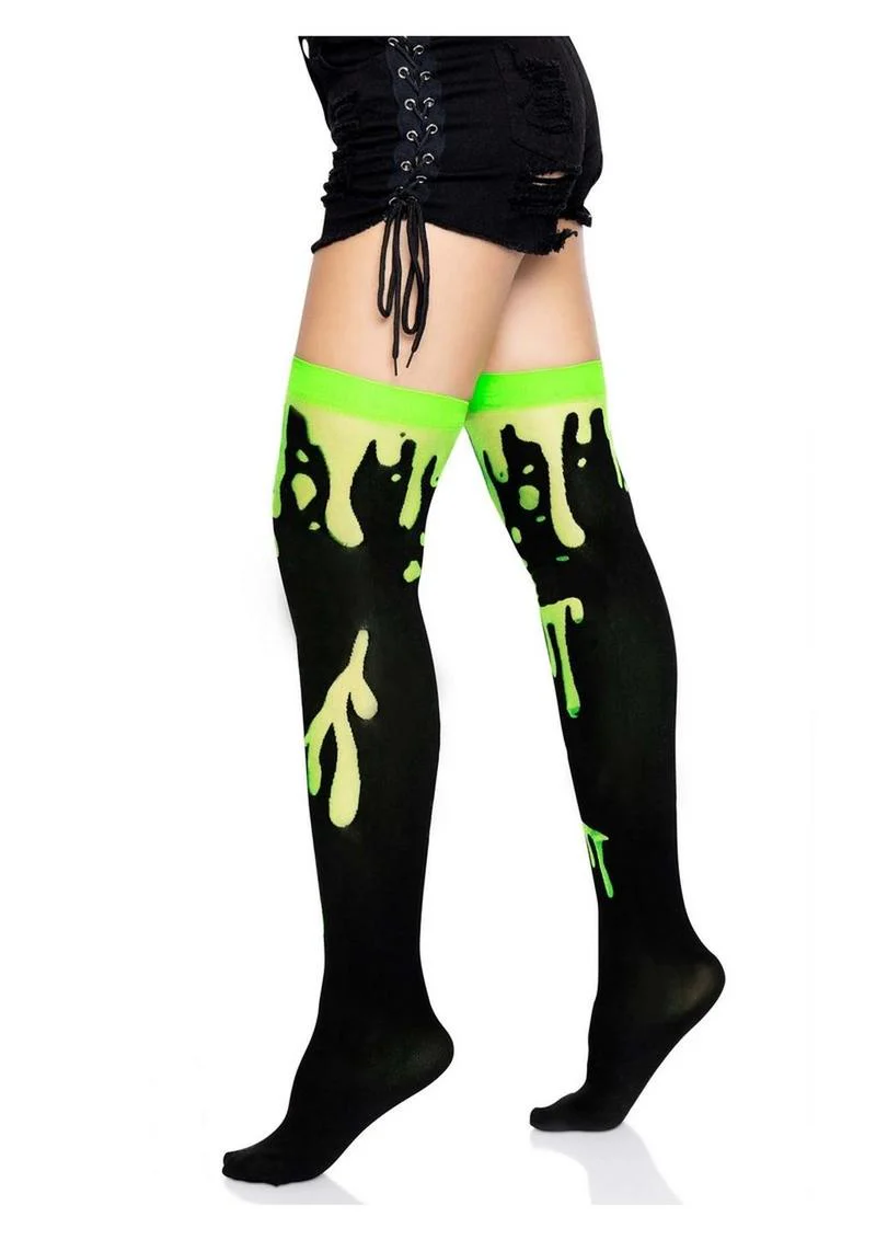 Splatter Thigh Highs - Image 2
