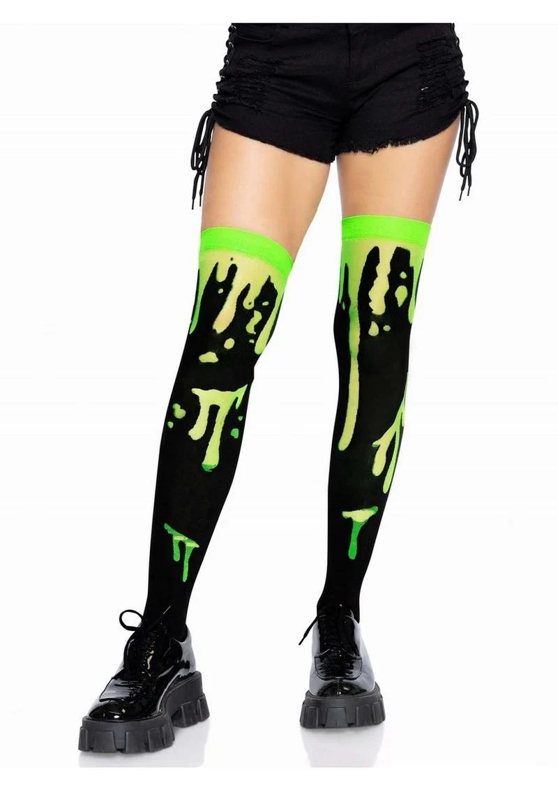 Splatter Thigh Highs - Image 3