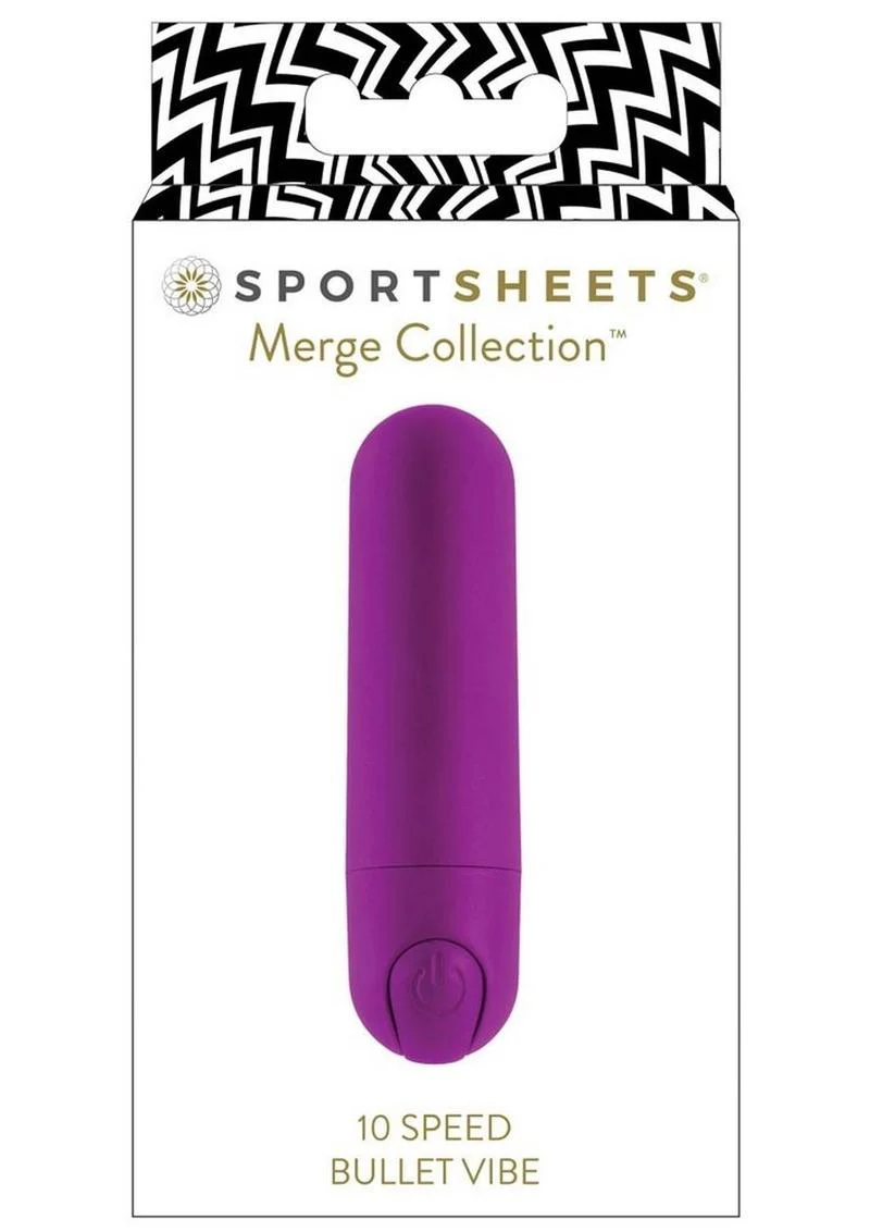 Sport Sheets Merge Collection 10 Speed Bullet Vibrator - Image 4