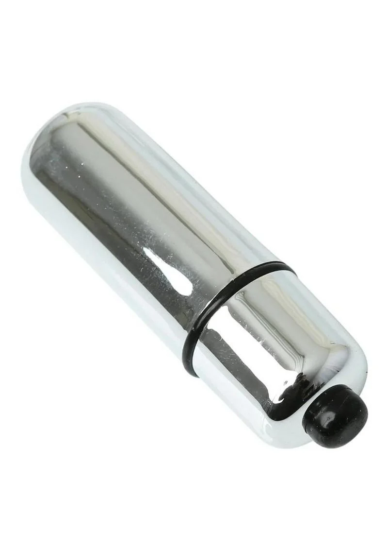 Sport Sheets Mini Vibe Silver Peanut Bullet Vibrator - Image 2