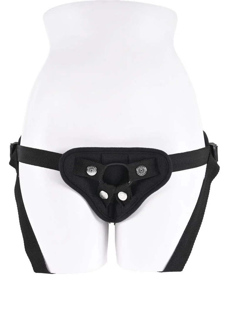 Sportsheets Breathable Strap-On Comfortable And Black Harness