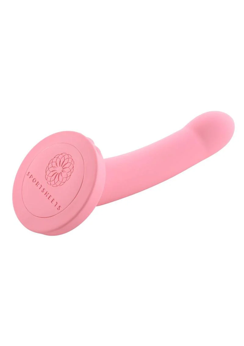 Sportsheets Daze Silicone Vibrating Curved Dildo with Suction Cup - Image 3