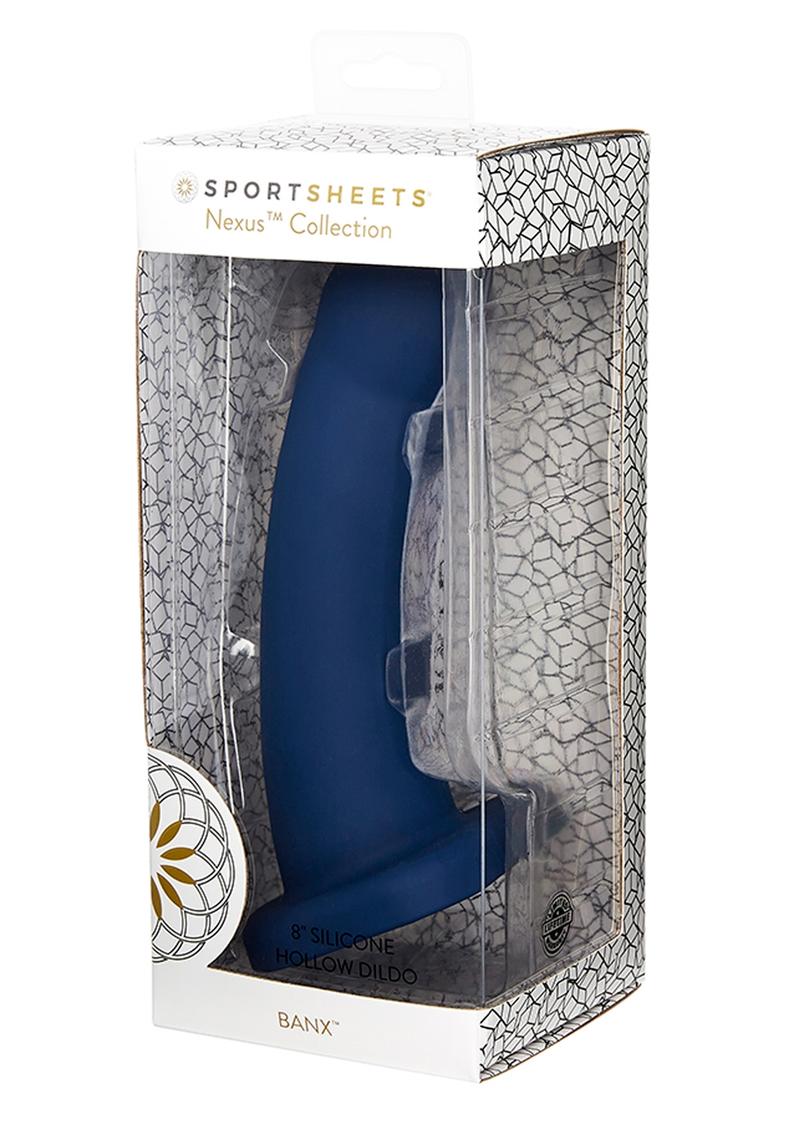 Sportsheets Nexus Banx Hollow ED-Friendly Silicone Dildo - Image 4