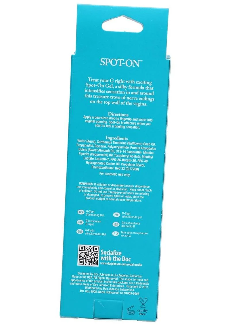 Spot-On G-Spot Stimulating Gel for Women - Image 4