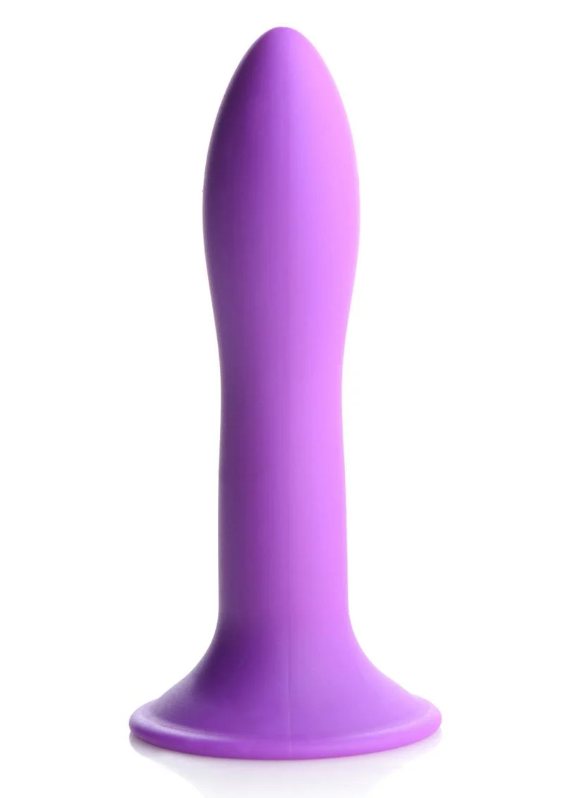 Squeeze It Squeezable Slender Silicone Flexible Dildo - Image 4