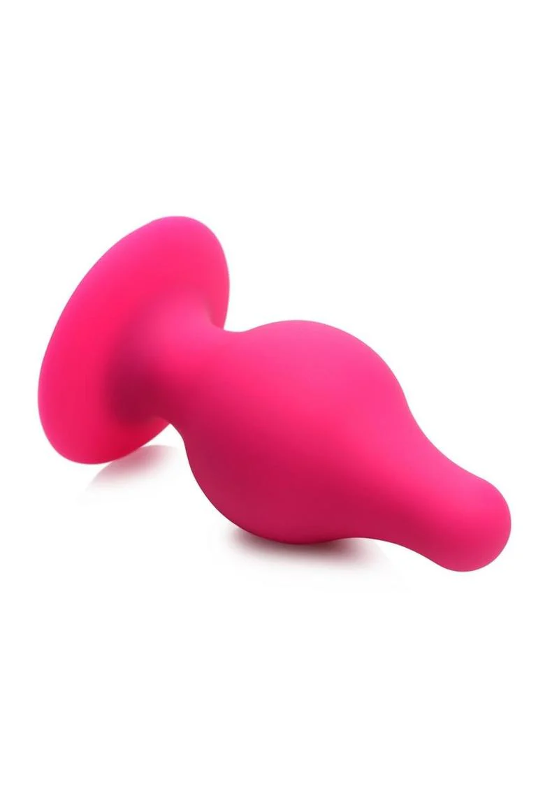 Squeeze-It Squeezable Tapered Small Anal Plug Flexible Silicone - Image 2